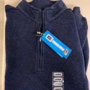 Mens Half Zip pull over